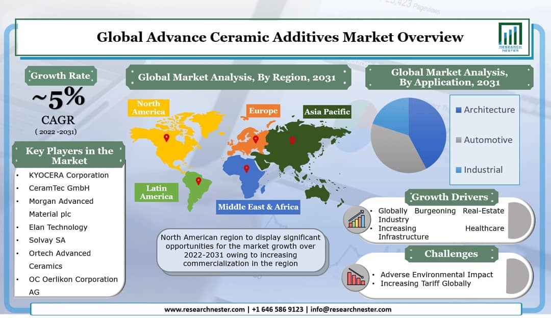 Advanced Ceramic Additives Market Share Graph