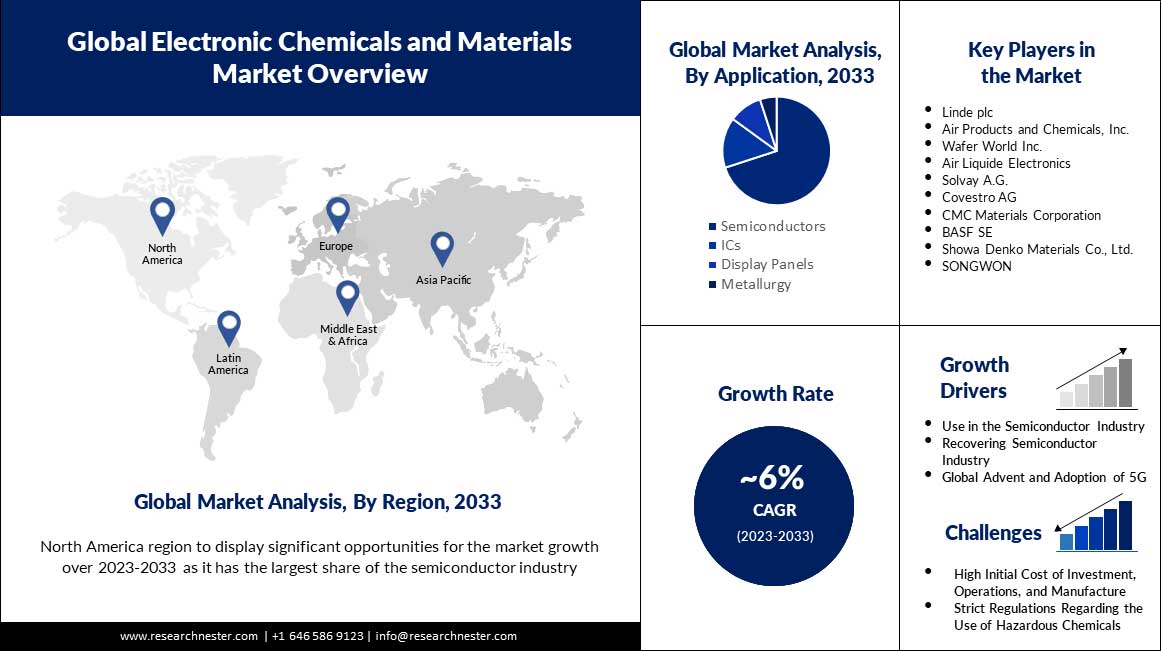 电子化学品和材料市场范围