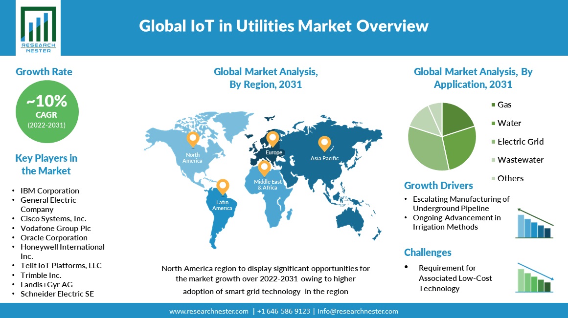 IoT in Utilities Market Overview Chart